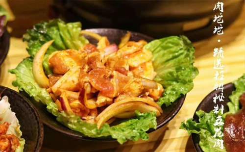 肉坨坨現(xiàn)拌烤肉地址，聯(lián)系電話，套餐，折扣，優(yōu)惠，換購