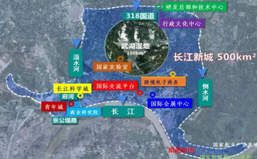 武漢長(zhǎng)江新城最新消息（規(guī)劃圖+房?jī)r(jià)+地址+地鐵規(guī)劃）
