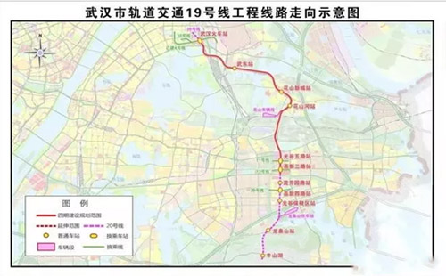 武漢地鐵19號線花山站點(diǎn)在哪里（開工）最新消息