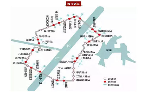 武漢地鐵12號(hào)線團(tuán)結(jié)大道站在哪