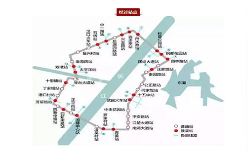 武漢地鐵12號線最新消息 12號線園林路站在哪里