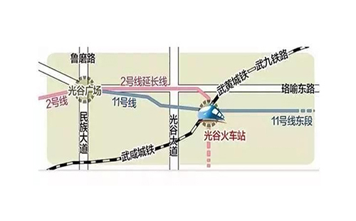 光谷火車站什么時(shí)候通車 武漢地鐵8號(hào)線二期開通時(shí)間