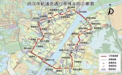 武漢地鐵12號(hào)線最新線路圖（最新消息+漢陽(yáng)段+開(kāi)通時(shí)間+站點(diǎn)圖）