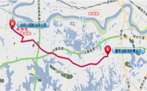 武漢270路、266路公交暫停運(yùn)營 武漢270路公交線路圖