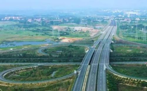 武漢城市圈環(huán)線高速公路全線通車（經(jīng)過城市路線走向示意圖）