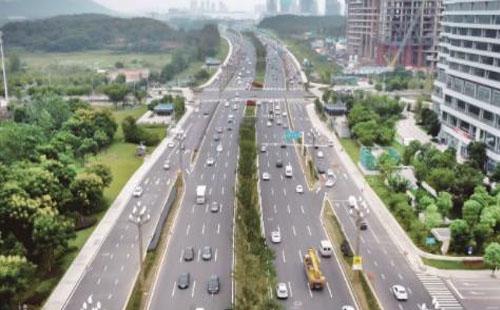 2021光谷14車道高新大道全部開放