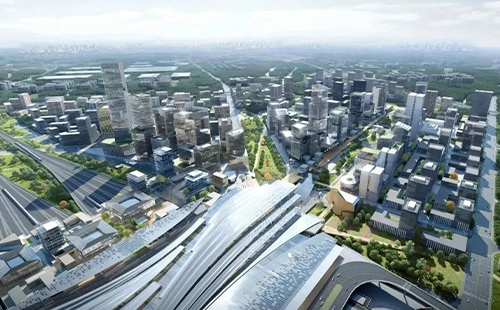 2022新漢陽站最新規(guī)劃進展圖