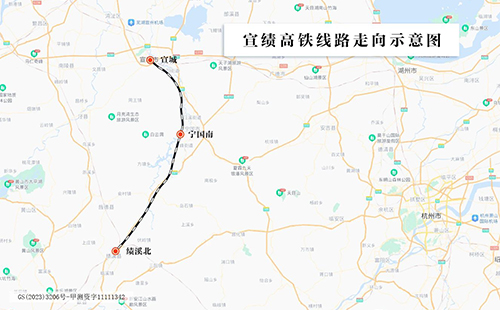 宣績高鐵通車日期2024(附全線站點線路圖)