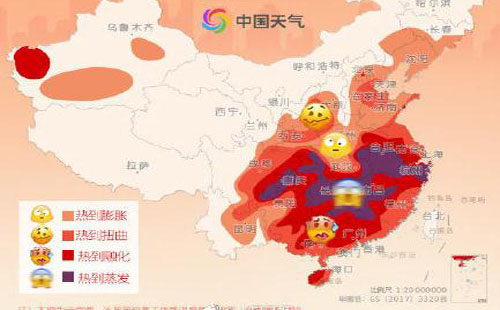 武漢高溫紅色預警 未來一周高溫持續(xù)38℃