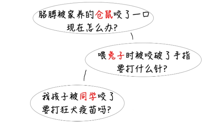 被哪些動(dòng)物咬了不需要打狂犬疫苗