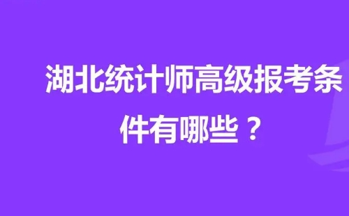2022湖北統(tǒng)計考試報名時間及考試時間