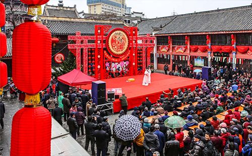 2019武漢春節(jié)黃陂錦里溝廟會