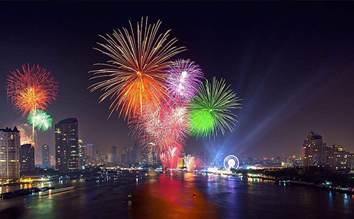 2019武漢元旦煙花 武漢江灘跨年煙花活動