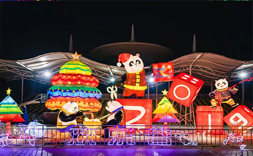 2019年武漢燈會(園博園燈會+吉慶街燈會)