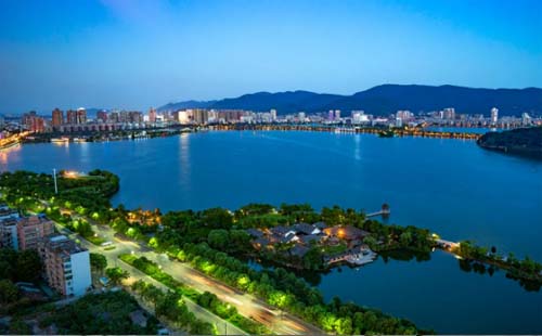 黃石磁湖濕地公園幾個(gè)入口（位置）